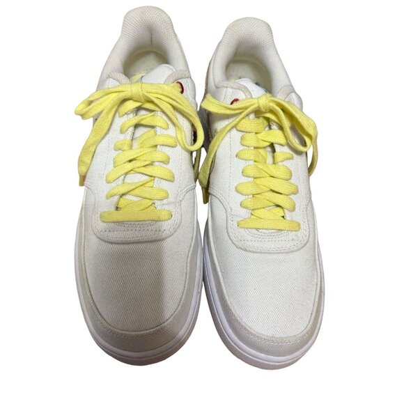 Nike‎ Mens Court Vision Sneakers DV0736-100 White Casual Shoes Size 9 - Picture 1 of 7
